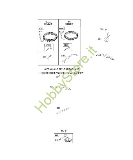 B - Alternatore, magnete B&S - 28 €¦ 28S707-1149-E1 brand Stihl